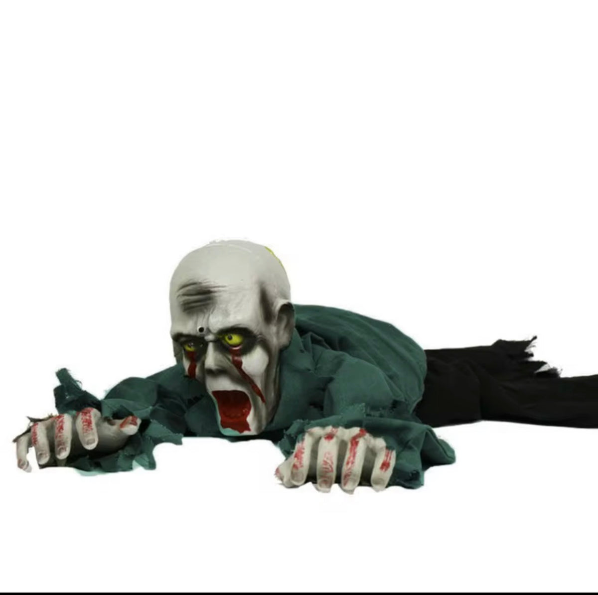 Zombi que gatea al oír a tus visitas